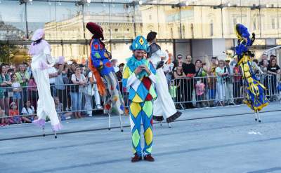 Niezłe popisy w centrum Krakowa. Mogło zakręcić się w głowie - zdjęcie 27