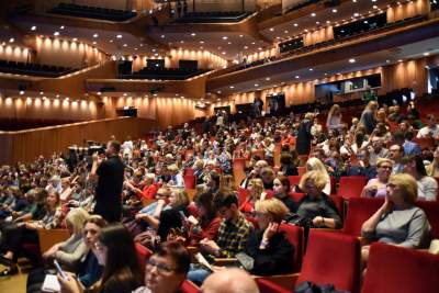 Fascynujące spotkanie w Krakowie z Olgą Tokarczuk (fot. Marek Lasyk) - zdjęcie 8