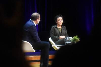 Fascynujące spotkanie w Krakowie z Olgą Tokarczuk (fot. Marek Lasyk) - zdjęcie 6