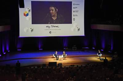 Fascynujące spotkanie w Krakowie z Olgą Tokarczuk (fot. Marek Lasyk) - zdjęcie 10