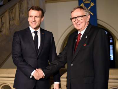 Mocne słowa prezydenta Francji na Uniwersytecie Jagiellońskim - zdjęcie 4