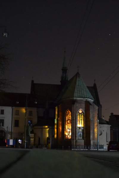 Ciemności kryją Kraków, pierwsza noc bez oświetlenia - zdjęcie 6
