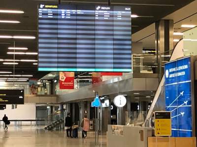 Pierwsi pasażerowie w Balicach, specjalny ceremoniał (1 czerwca 2020) - zdjęcie 8