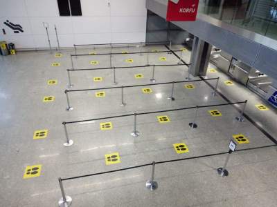 Pierwsi pasażerowie w Balicach, specjalny ceremoniał (1 czerwca 2020) - zdjęcie 5