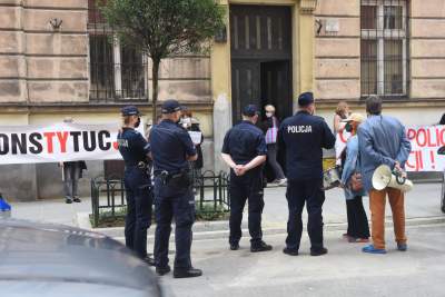 Kolejna kukła Andrzeja Dudy krąży po Krakowie... - zdjęcie 3