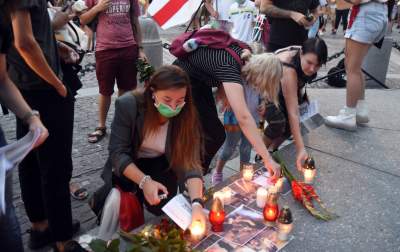 Wolność dla Białorusi. Kraków przeciwko krwawemu reżimowi - zdjęcie 5