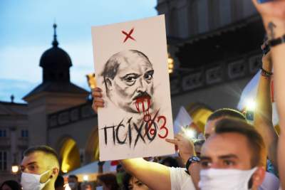 Wolność dla Białorusi. Kraków przeciwko krwawemu reżimowi - zdjęcie 22