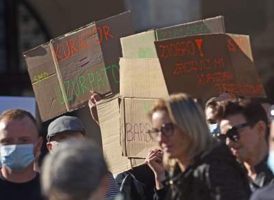 "Strefa wolna od kurator Barbary Nowak". Protest w Krakowie - zdjęcie 16