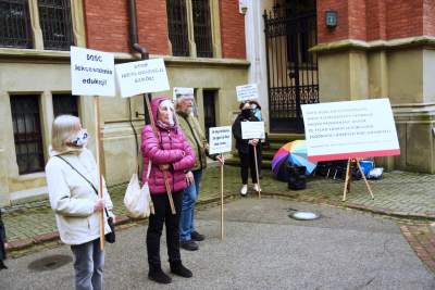 "Myśleliśmy, że gorzej nie będzie". Protest przeciwko ministrowi - zdjęcie 4