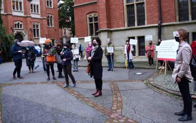 "Myśleliśmy, że gorzej nie będzie". Protest przeciwko ministrowi - zdjęcie 5
