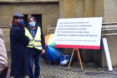 "Myśleliśmy, że gorzej nie będzie". Protest przeciwko ministrowi - zdjęcie 3