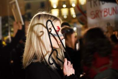 Tak "robili hałas" na Rynku. Akcja Strajku Kobiet - zdjęcie 19