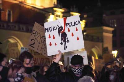 Tak "robili hałas" na Rynku. Akcja Strajku Kobiet - zdjęcie 26