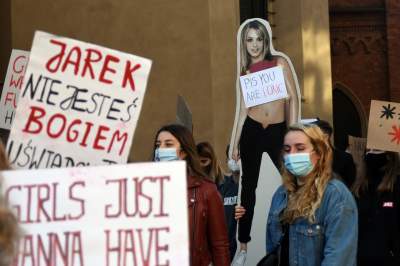Środowy Strajk Kobiet w obiektywie Lasyka - zdjęcie 16