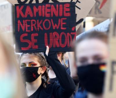 Środowy Strajk Kobiet w obiektywie Lasyka - zdjęcie 12