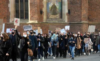 Środowy Strajk Kobiet w obiektywie Lasyka - zdjęcie 4
