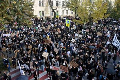 Środowy Strajk Kobiet w obiektywie Lasyka - zdjęcie 25