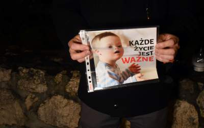 Cichy protest na Franciszkańskiej 3   (2 listopada 2020, fot. Marek Lasyk) - zdjęcie 6