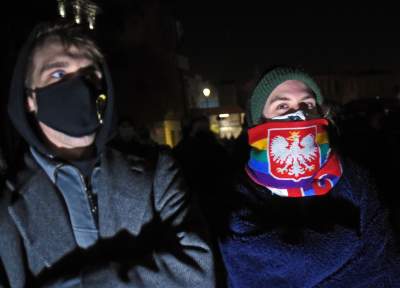 Manifestacja solidarnościowa z szykanowanymi dziennikarzami - zdjęcie 22