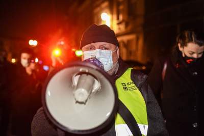 Manifestacja solidarnościowa z szykanowanymi dziennikarzami - zdjęcie 1