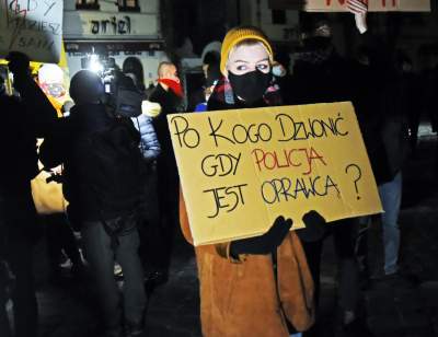 Manifestacja solidarnościowa z szykanowanymi dziennikarzami - zdjęcie 20