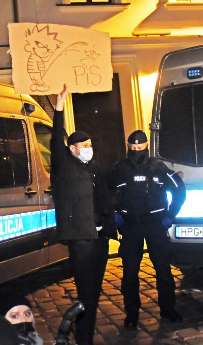 Manifestacja solidarnościowa z szykanowanymi dziennikarzami - zdjęcie 48