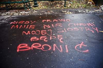 Na murach, chodnikach, balkonach. Strajk Kobiet zostawia ślad - zdjęcie 13