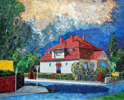 Tworzy krakowskie pejzaże nie używając grama farby. Efekt zachwyca - zdjęcie 1