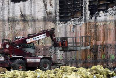 Tyle zostało z miejskiego archiwum. Zaczęła się rozbiórka (14.04.2021) - zdjęcie 6