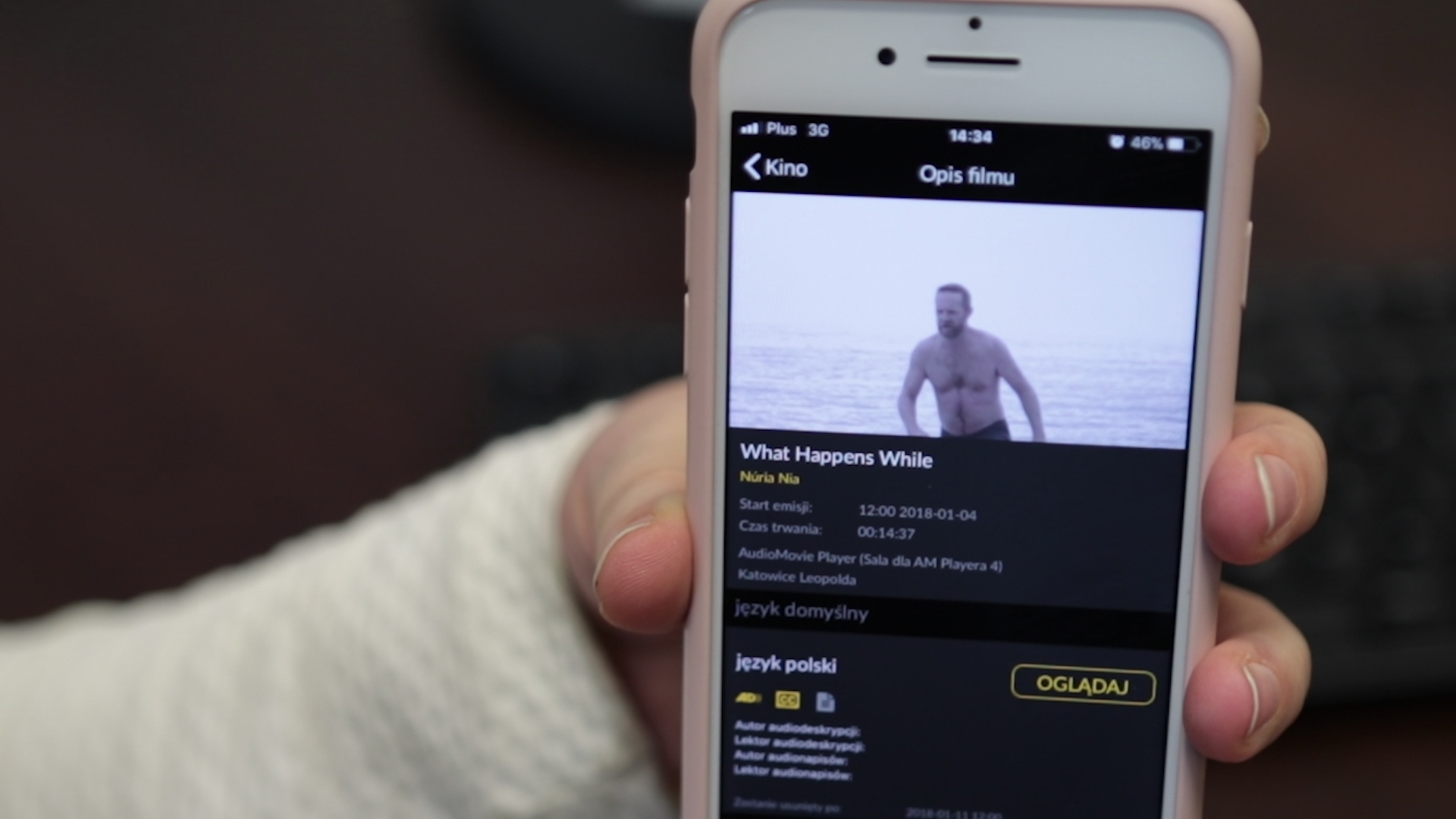 kino dla niewidomych