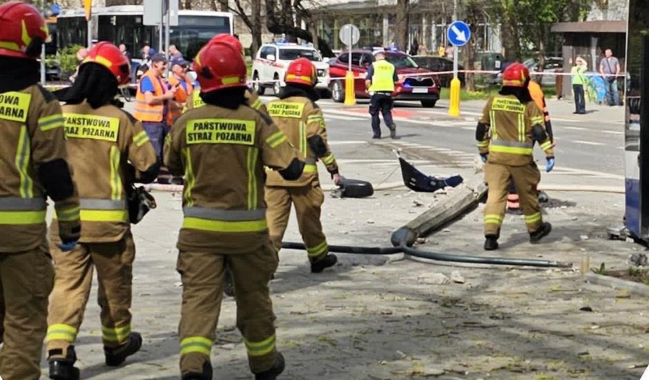 Strażacy dziękują za wsparcie, to był koszmarny wypadek
