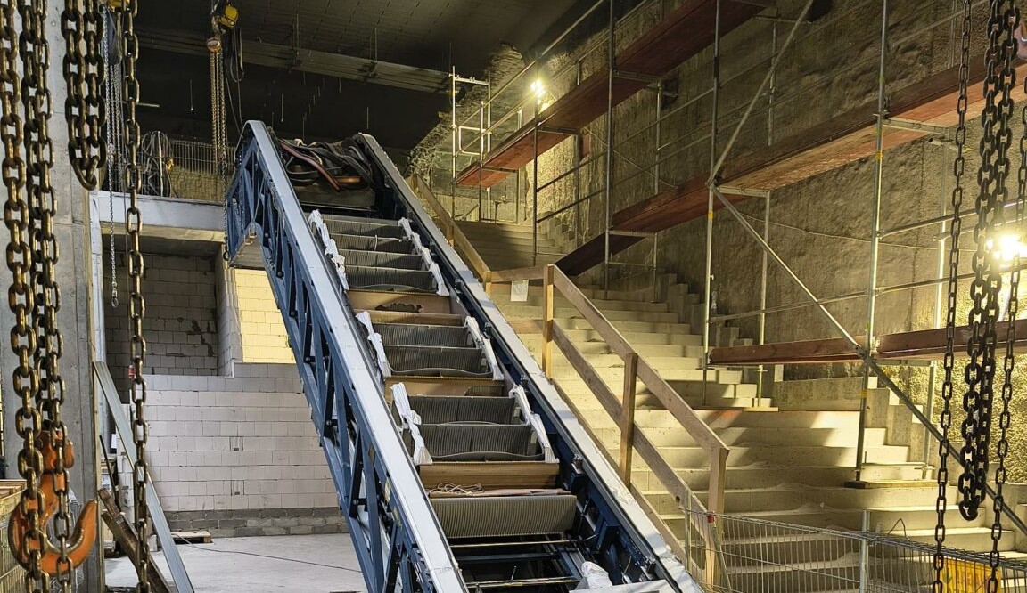 Pierwsze ruchome schody na podziemnej stacji tramwaju do Mistrzejowic