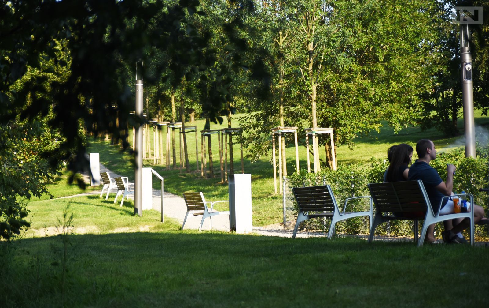 Park Reduta ma być bardziej dostępny, zbudują kładkę nad potokiem
