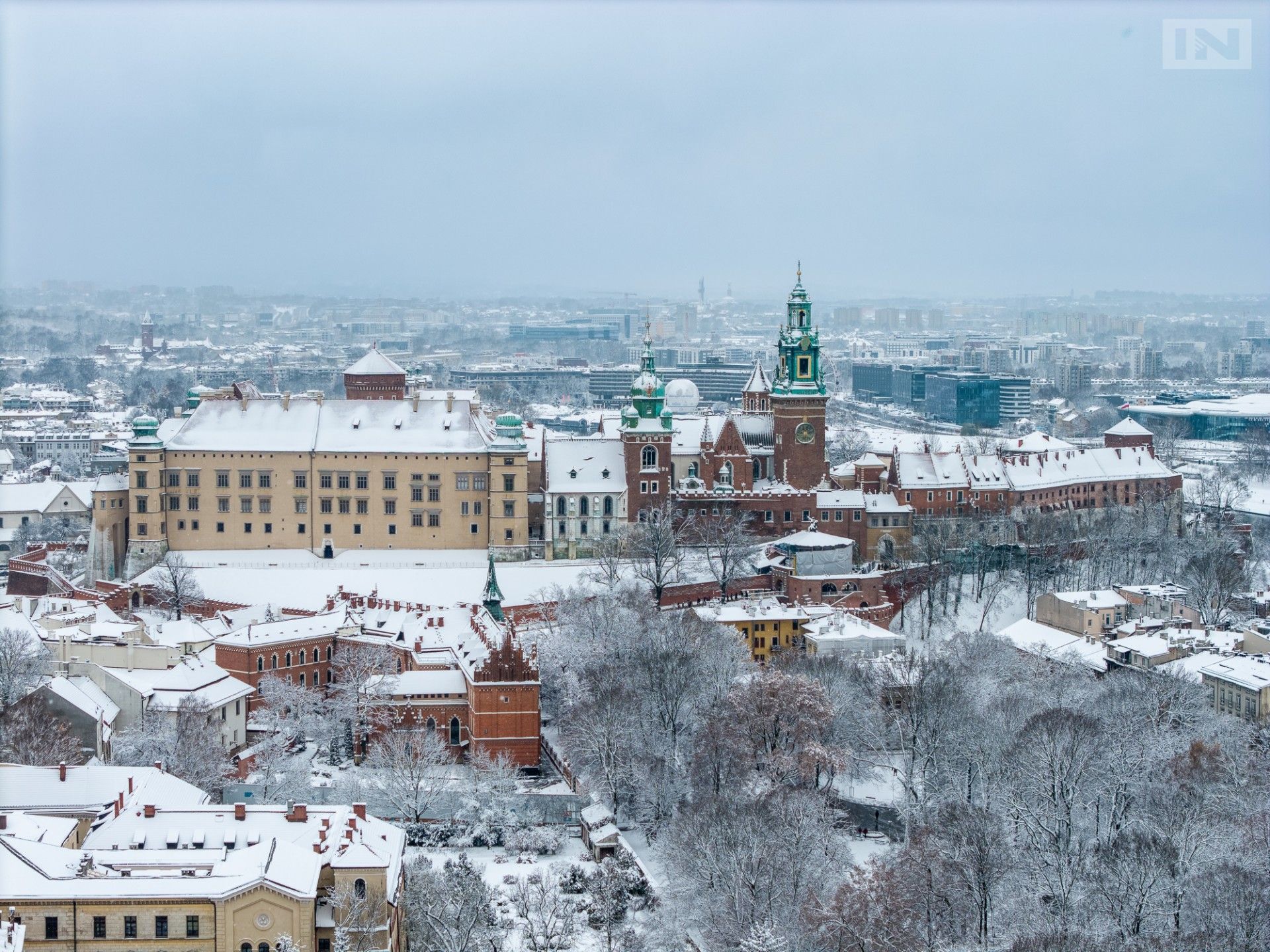 Ostrzeżenie I stopnia dla Krakowa, mróz powraca