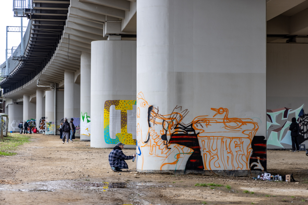 Wielkie malowanie murali w Krakowie, ponad 50 artystów graffiti z całej Polski