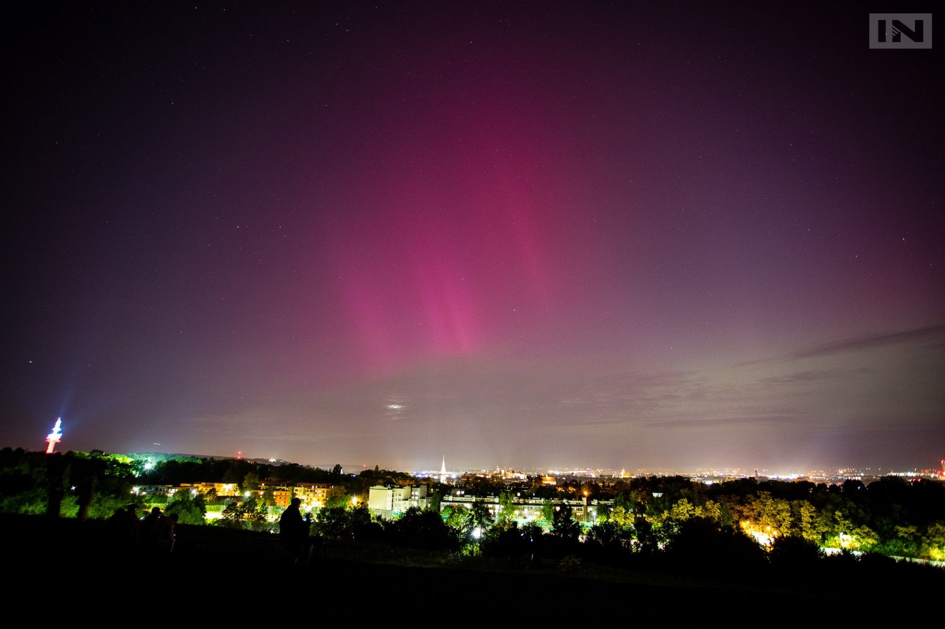 The Northern Lights might be seen over Krakow once more, it may very well be tonight