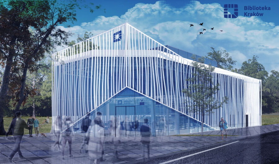 W Płaszowie zbudują bibliotekę, projekt wygląda ładnie