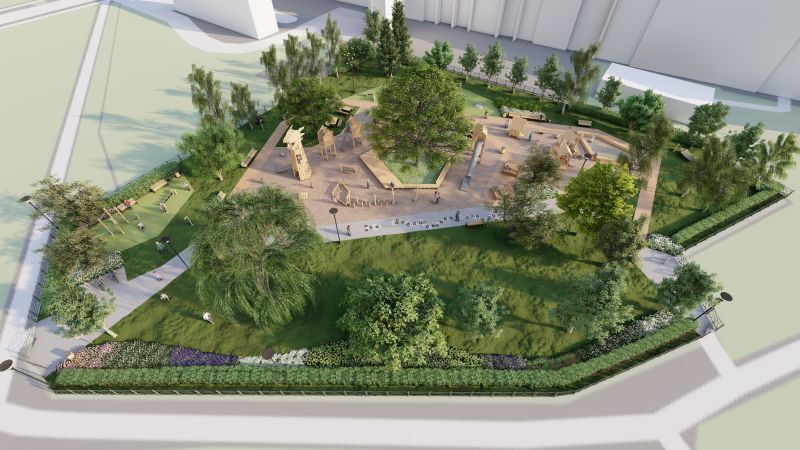 Jak odnowić Smoczy Skwer przy ulicy Wietora? Projekt ładny