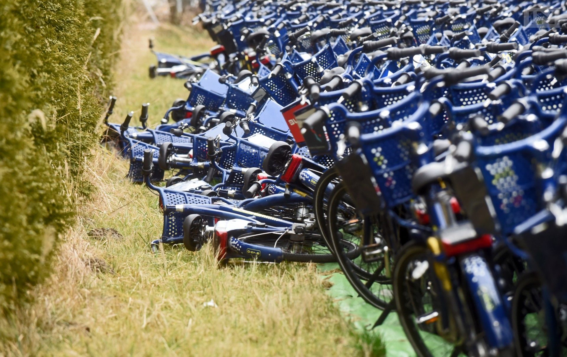 W Krakowie akcja usuwania rowerowych wraków, spory problem