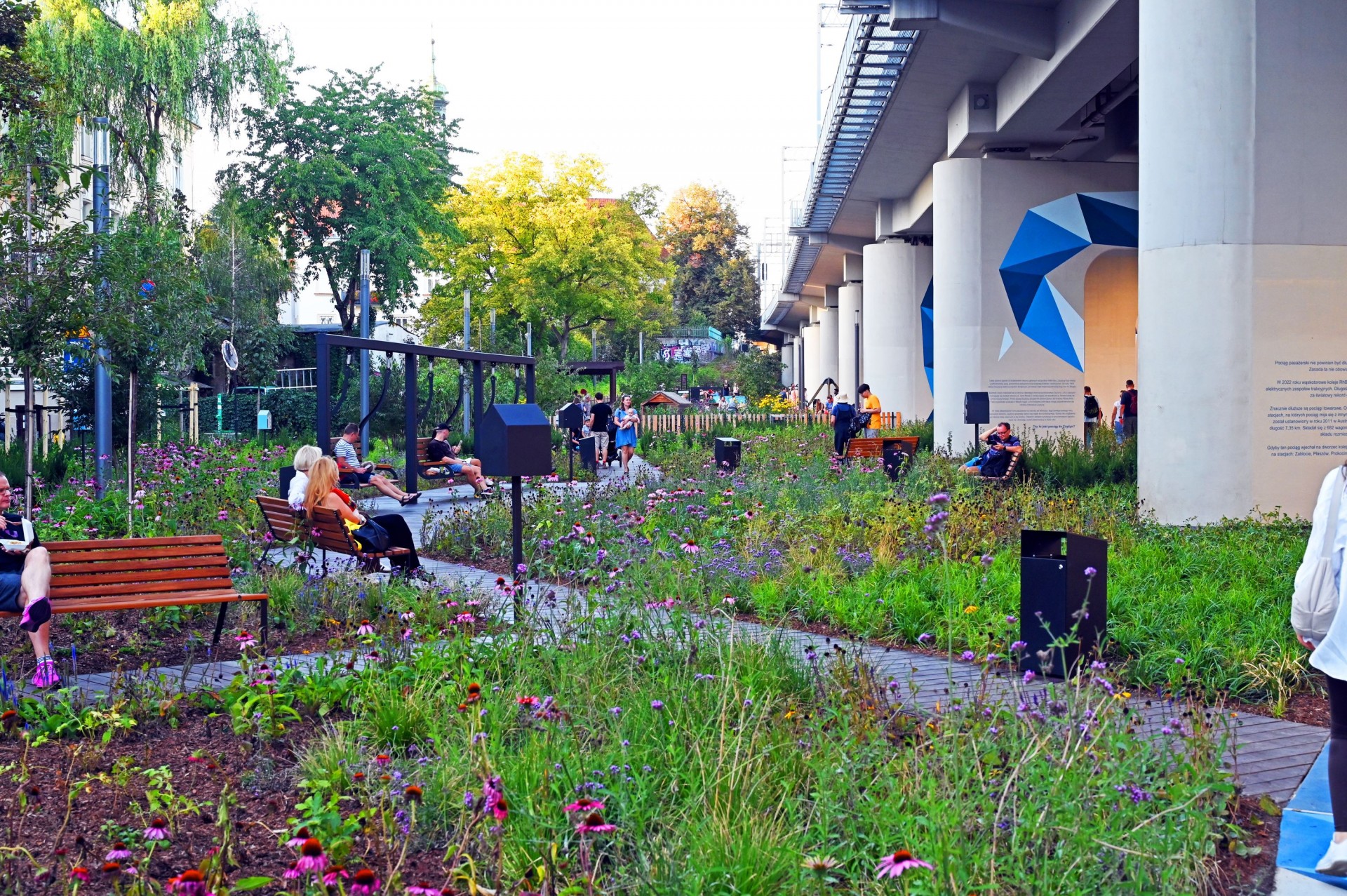 Pierwszy tego typu park w Krakowie, wygląda wspaniale