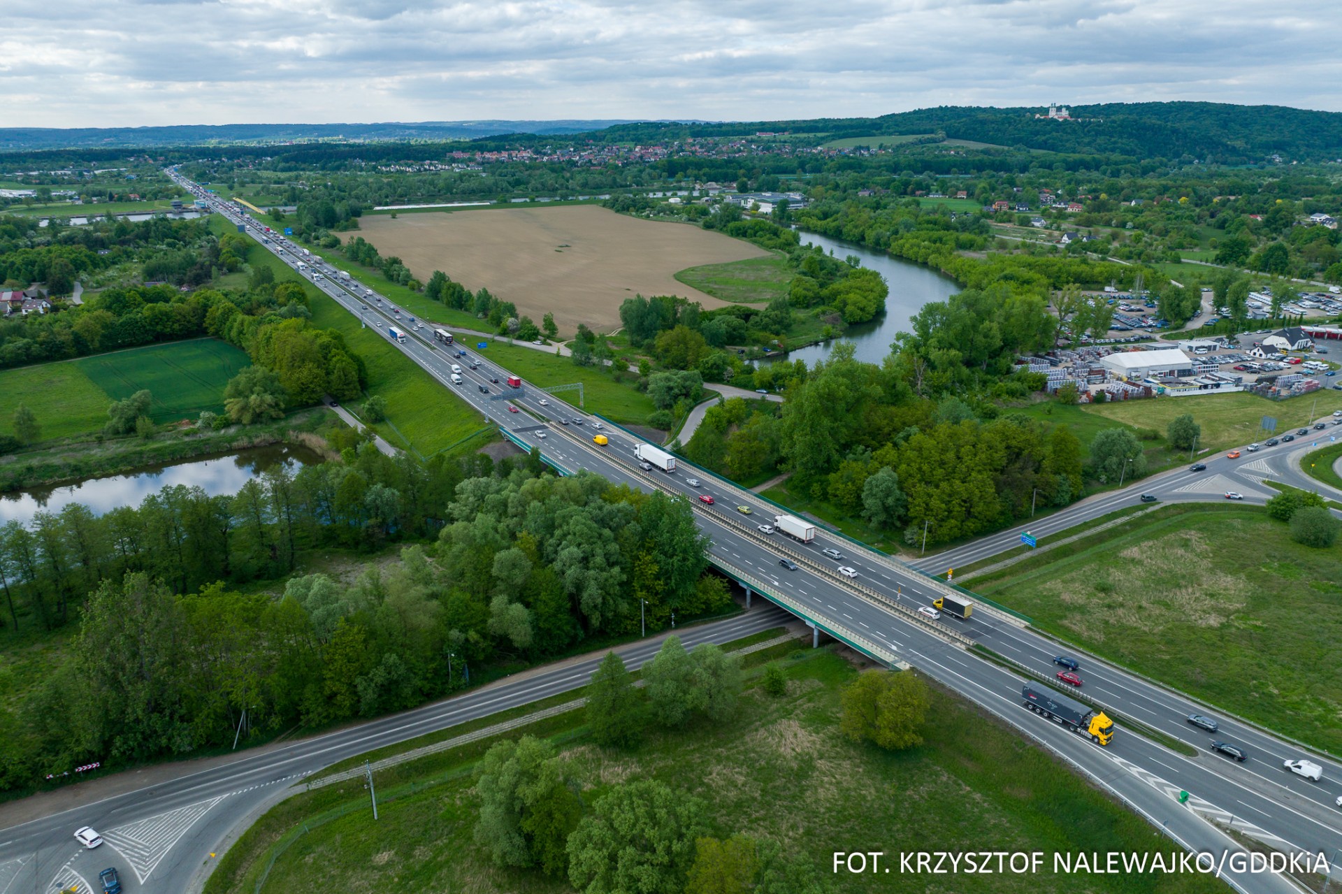 Tak wygląda ruch samochodowy w Małopolsce. Są najnowsze dane
