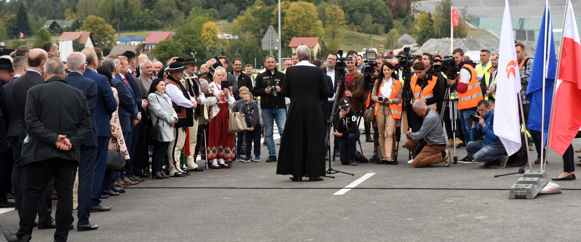 Tak świętowano otwarcie nowego odcinka zakopianki