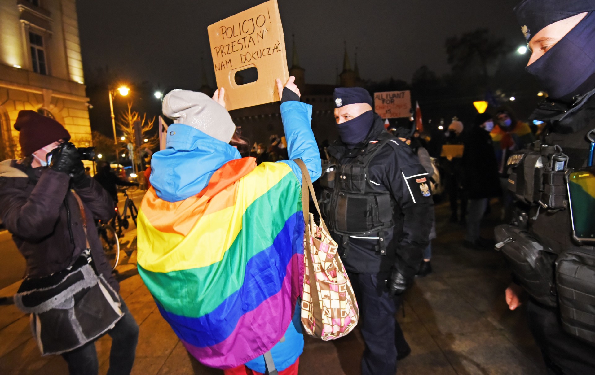 Pokojowy protest w obronie klimatu. Policja interweniuje