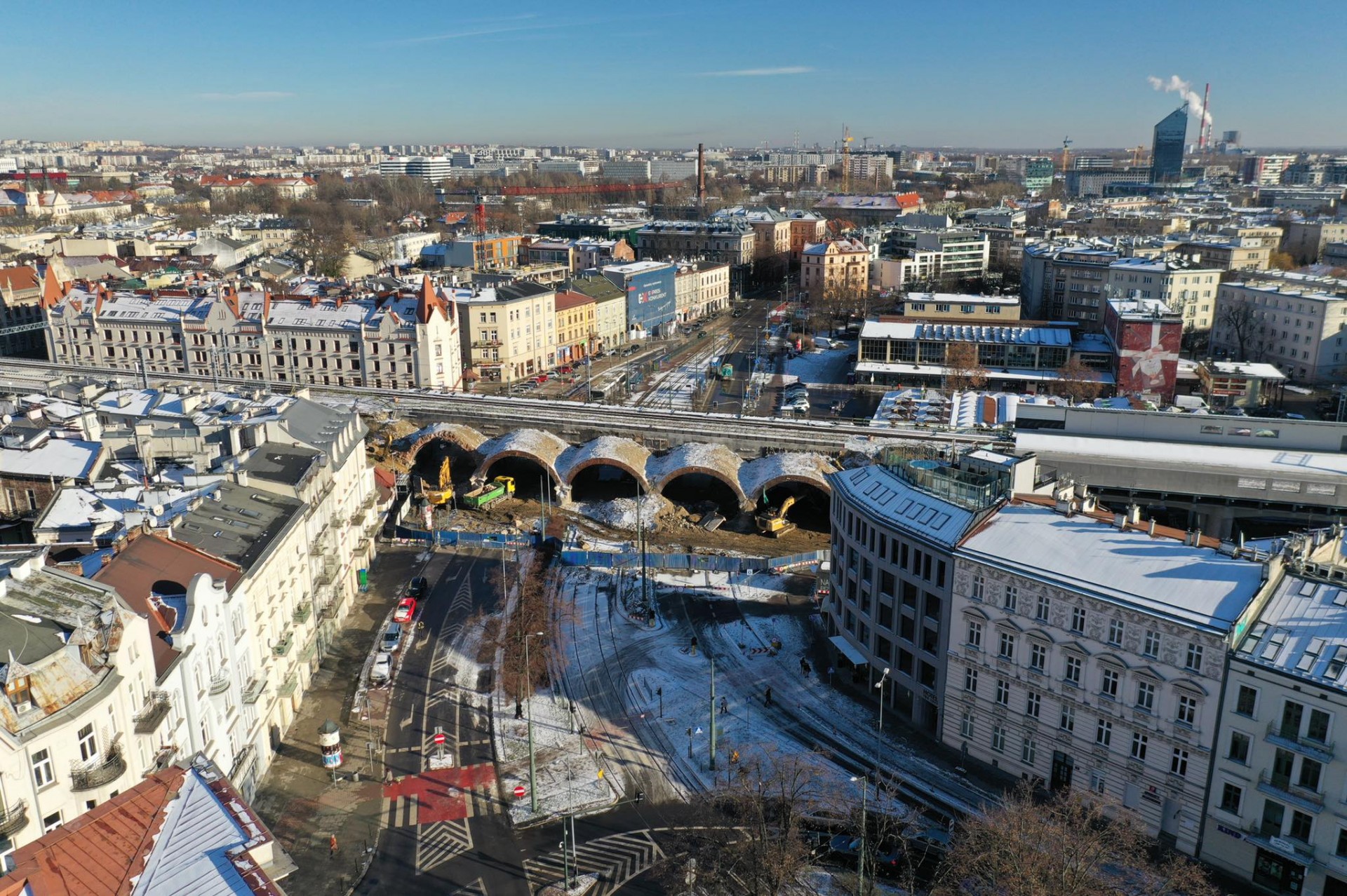 Znikający wiadukt na Grzegórzeckiej. Stał tu od połowy XIX wieku