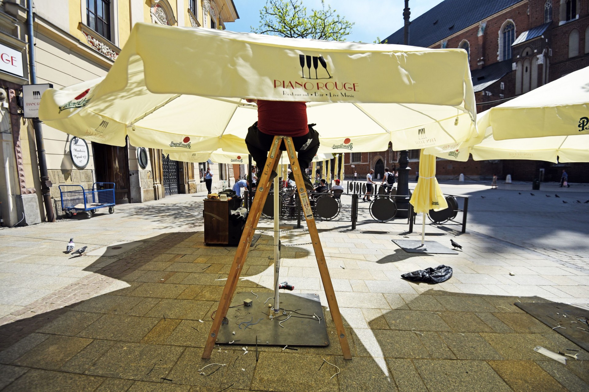 Restauratorzy szykują się do zniesienia obostrzeń, fot. Marek Lasyk
