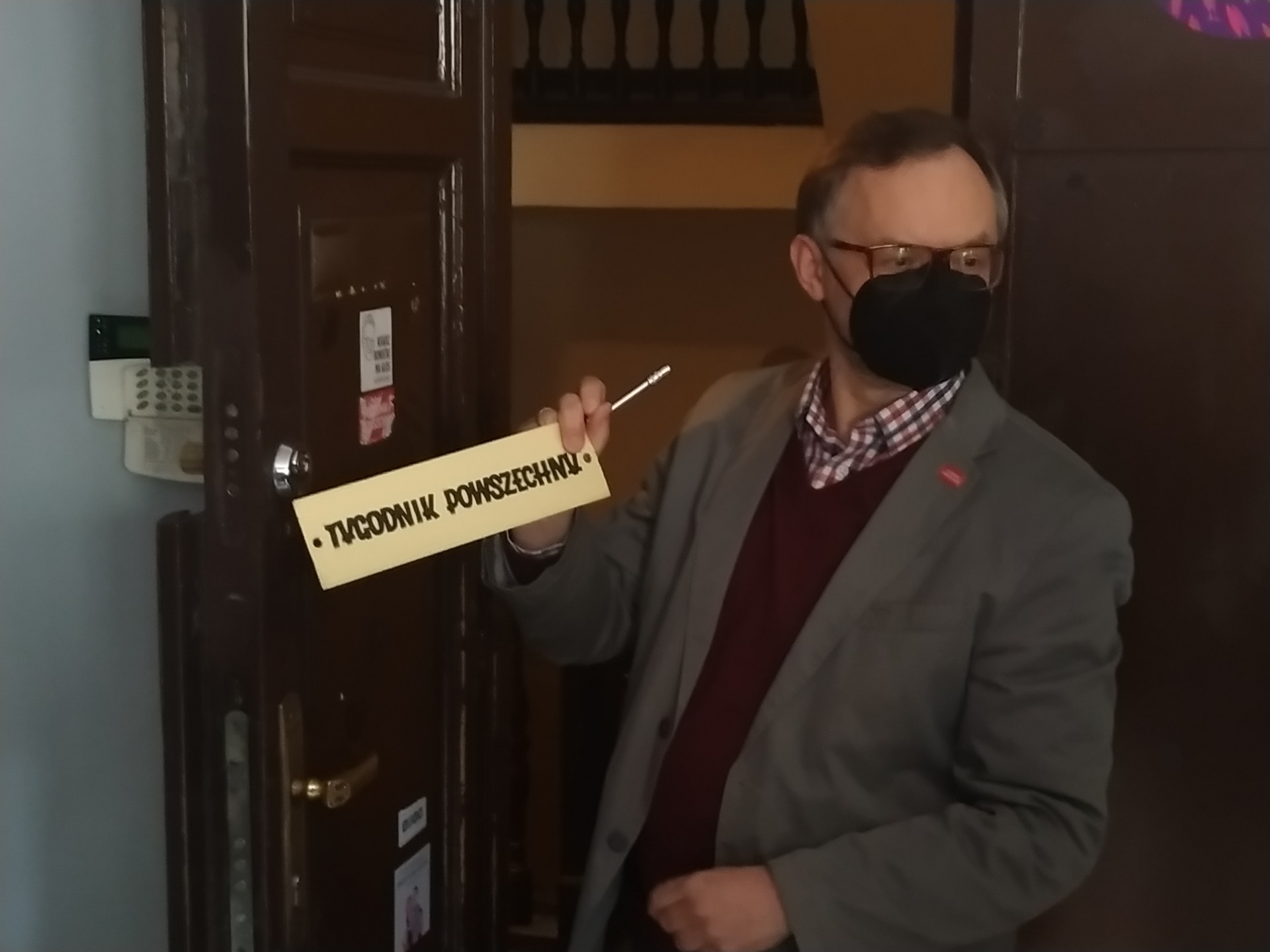 Koniec Tygodnika na Wiślnej 12, fot. Jacek Taran, Tygodnik Powszechny