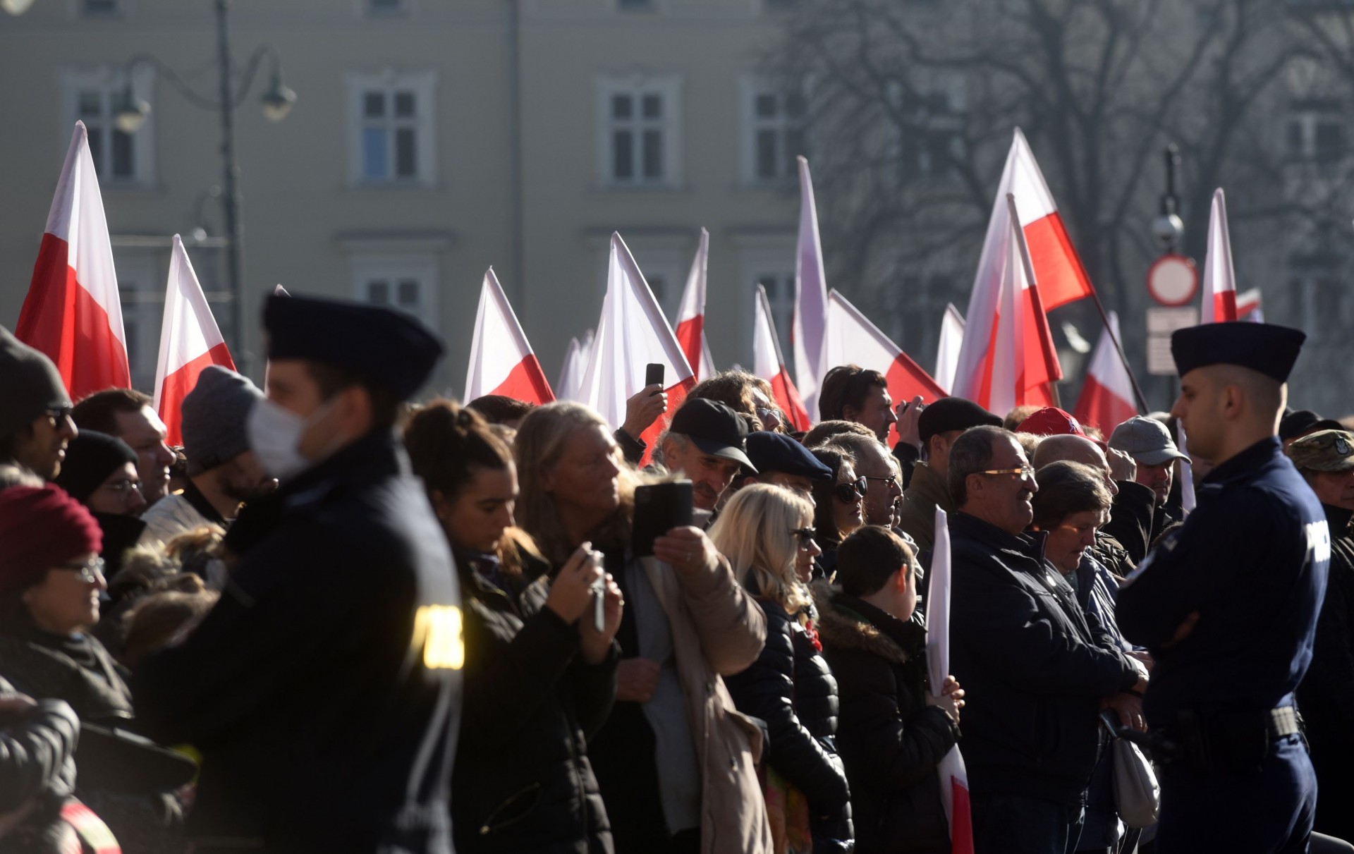 Kraków świętuje. 11 Listopada przed południem...