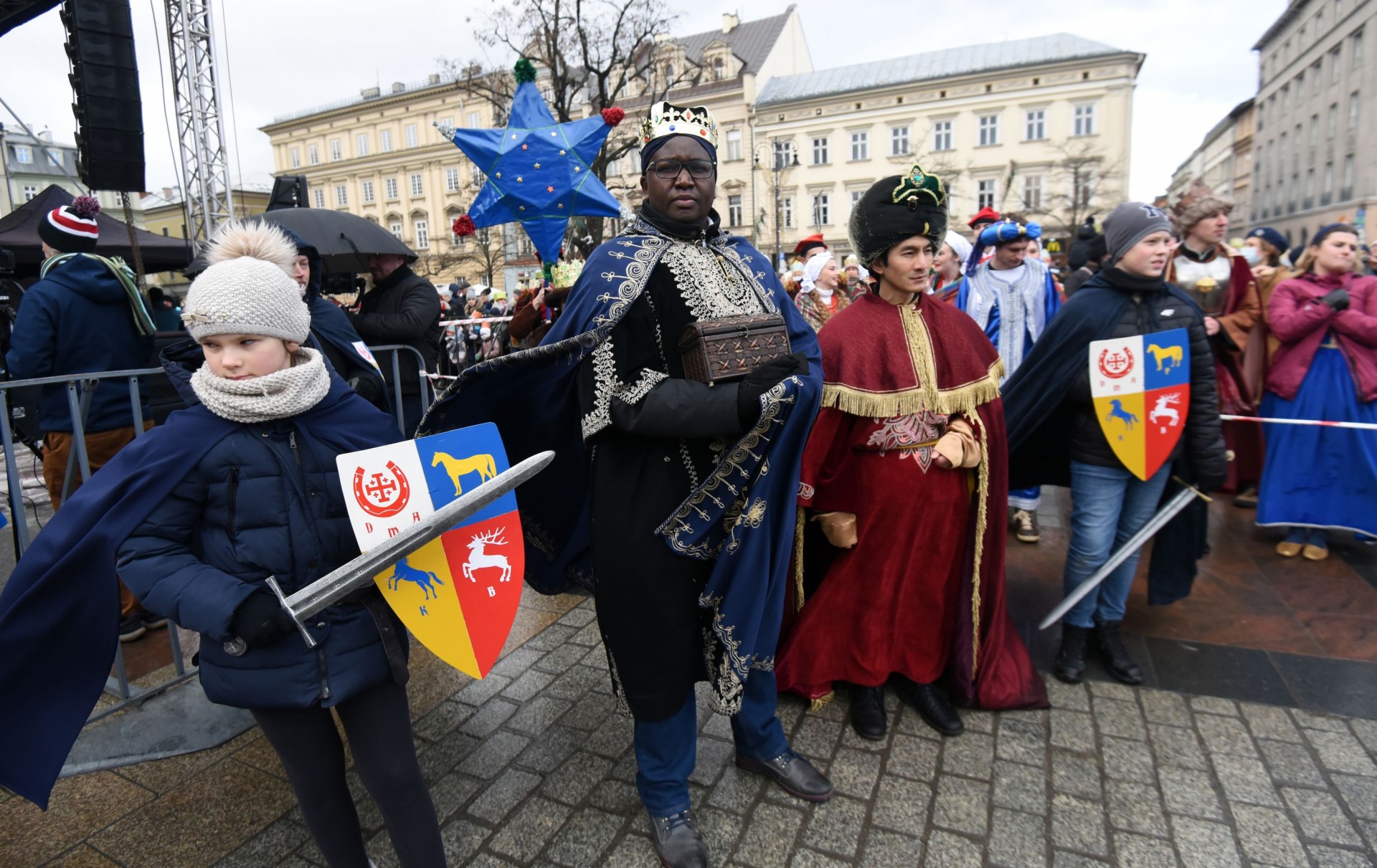 Tłumy w Orszaku Trzech Króli. O obostrzeniach nikt nie pamiętał